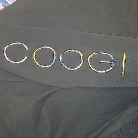 COOGI Men's Vibrant Patterned Crewneck Sweater - Picture 5 of 5